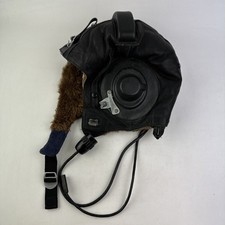 Soviet Air Force SHL Leather Flight Helmet