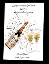 Personalised  Golden Wedding