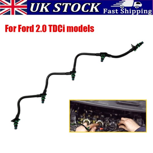 Fuel injector leak off pipe - injector,
