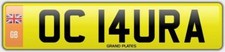 LAURA LAURAS NUMBER PLATE OC14