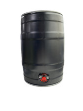 5 Litre Black Keg with