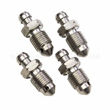 4x Stainless Steel Bleed