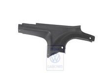 Vag Golf Mk3 Vento Satin Black Door Sill Trim Genuine 1H4853372BB41