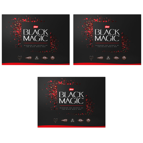 3xnestle black magic - black,