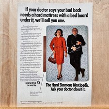1974 Simmons Mattress Hard