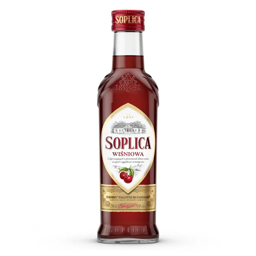 Soplica cherry vodka liqueur - soplica,