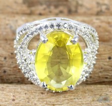 Natural 14.99 Ct Yellow