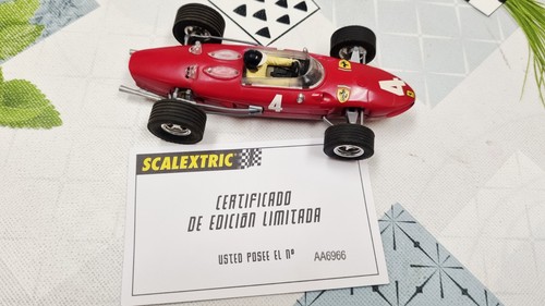 Scalextric ferrari 156 red - scalextric,