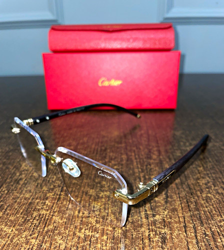 Cartier rimless gold - gold, metal