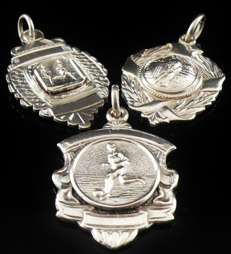 Sterling silver pocket watch - silver,