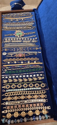 Vintage mod bracelet lot - vintage,