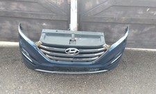 HYUNDAI TUCSON MK2 2015-28 FRONT BUMPER COMPLETE IN BLUE GENUINE 