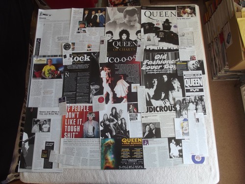 Queen magazine cuttings - queen,