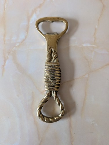 Solid brass nautical rope - nautical,