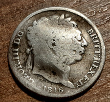GEORGE III SILVER SIXPENCE