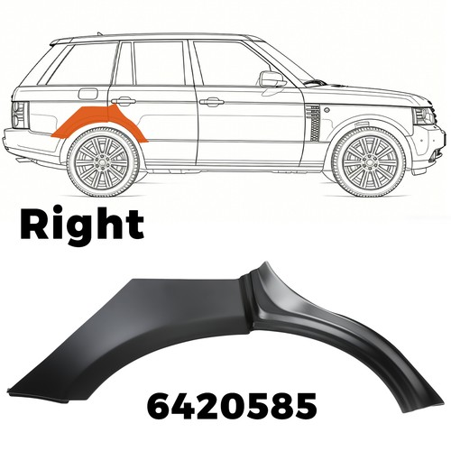 Right driver side - driver, rear