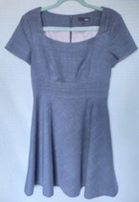 Next Workwear Grey Check Dress