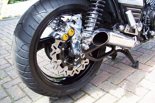 Yamaha vmax blue spot rear - blue,
