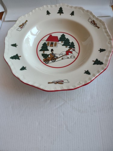 Masons christmas village round - masons,