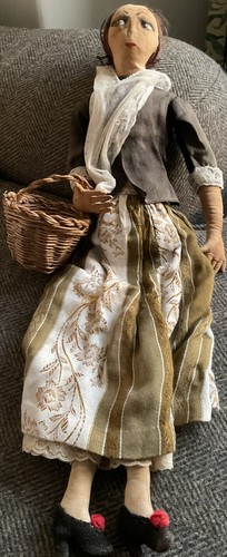 Vintage boudoir doll 55cms - boudoir, doll.