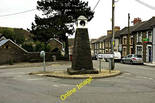 Photo 6x4 elliotstown - photo, clock