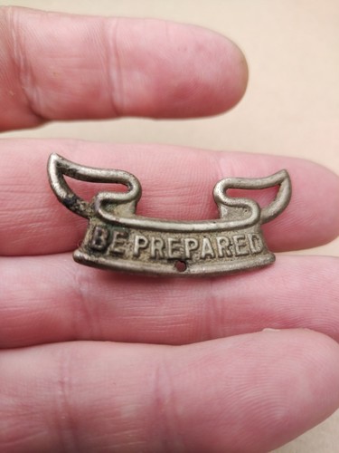 Vintage boy scouts badge - boy,