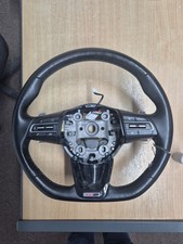 KIA STINGER GT Steering Wheel 56100-J5790CEZ Mk1 3 Spoke Leather Paddleshift