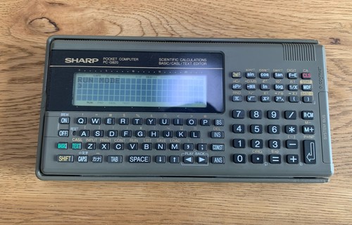 Sharp pocket computer - sharp,