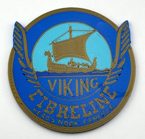 One viking fibreline coaster - viking,