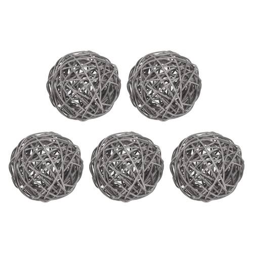 Pcs wicker rattan - 5, 3
