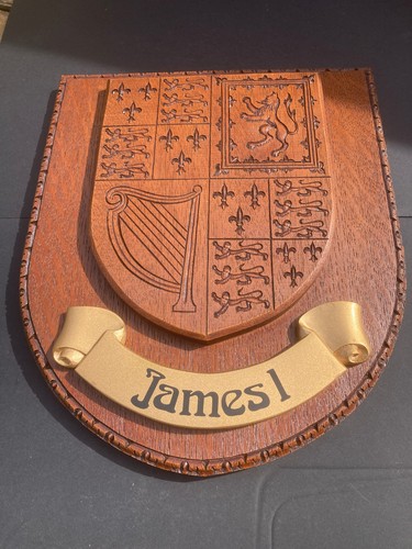 Coat arms king - of, james