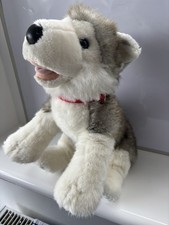 Build bear husky dog soft - a,
