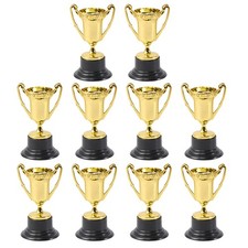 10 Pcs Mini Trophy Plastic