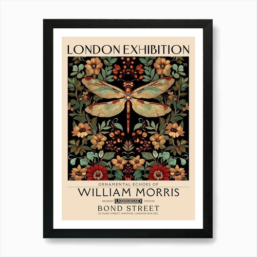 William morris dragonfly and - dragonfly,