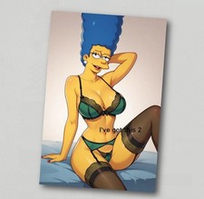 Fridge Magnet Marg Simpson -