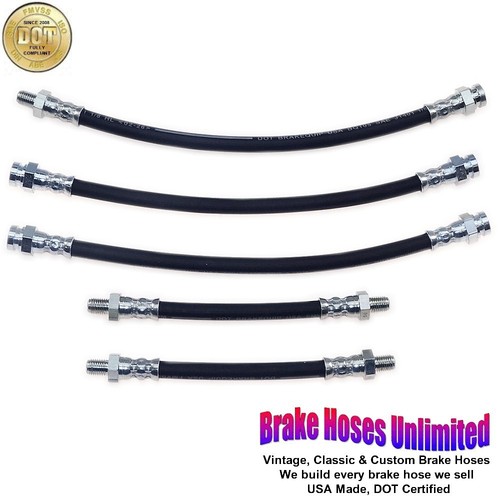 Brake hose set fits - brake,