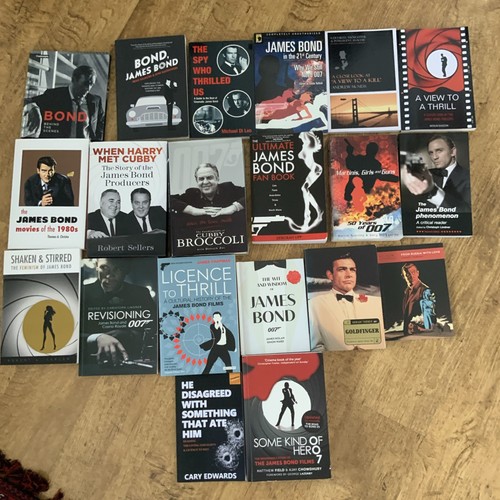 Joblot james bond hb - james,