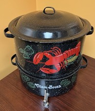 NEW Vtg Seafood Steamer Pot