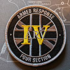 Tactical Firearms Unit Patch - 4 Section - Kent Police - ARV Operational Issue