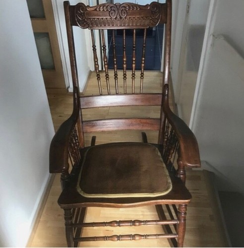 Antique rocking chair - rocking,
