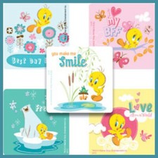 Tweety Stickers x 5 - Looney Tunes Party - Birthday Party Loot Bags Tweety Bird