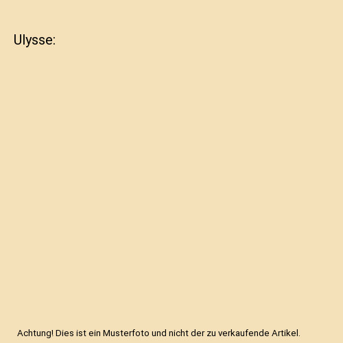 Ulysse james joyce - ulysse,,