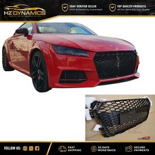 GLOSS BLACK FRONT BUMPER GRILL