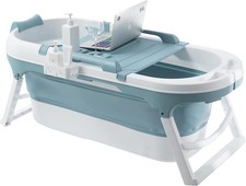 Schwänlein® Foldable Adult Bathtub 138x64x54cm