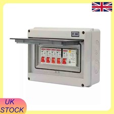 4 Way Isolator Consumer Unit