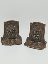 Antique Pair of Figural Lion