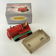Vintage Boxed Dinky Supertoys No. 963 Blade Knox Heavy Tractor Interior Box Card
