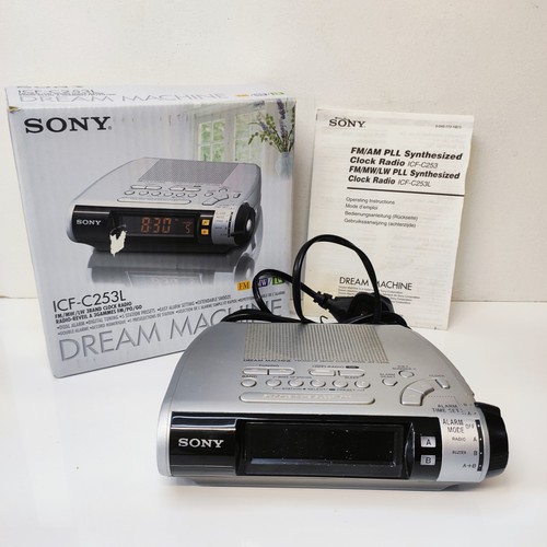 Sony icf c253l dream - dream, machine