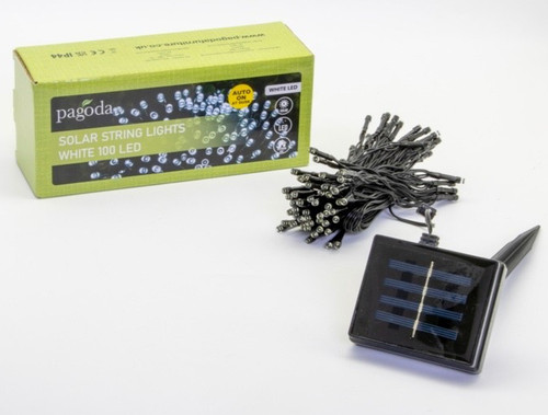 Pagoda 100 led solar power - led,