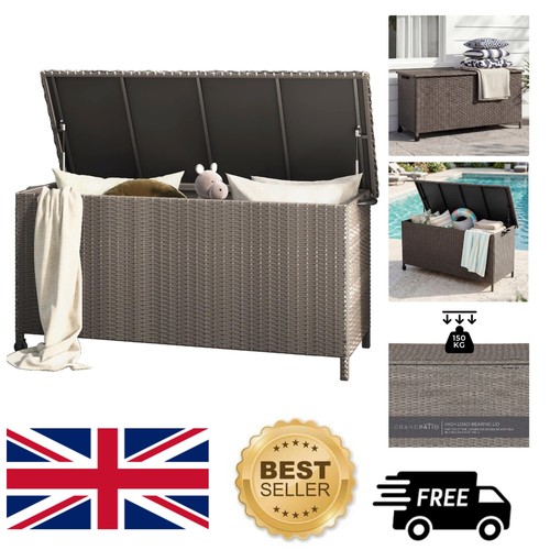 Outdoor 480l rattan deck - 480l, box